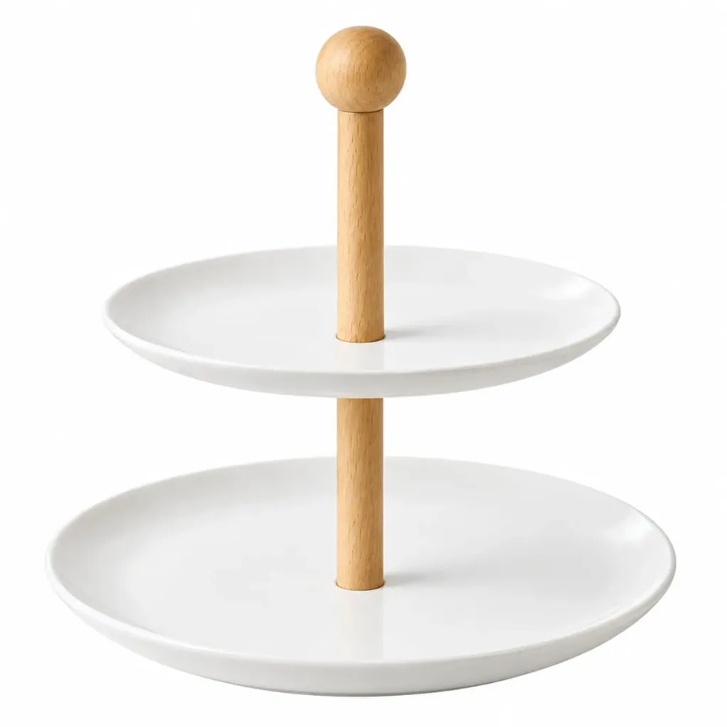 Fuente de 2 Niveles para Bocaditos sin diseño