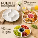 Fuente con divisiones